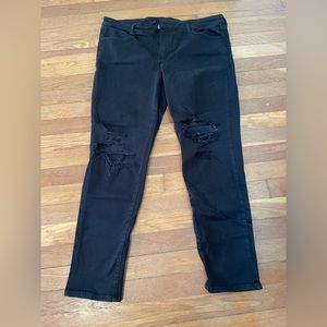 American Eagle Next Level Stretch Ripped Jeans